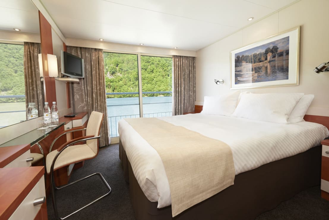 Interior del Camarote Superior con balcón francés